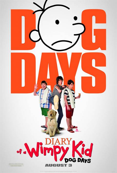 Diary of a Wimpy Kid: Dog Days movie poster