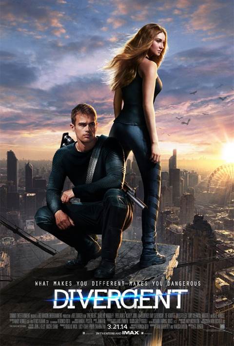 Divergent movie poster