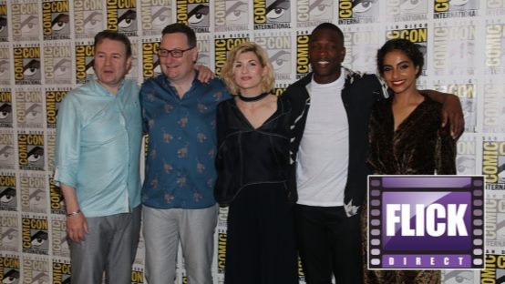 Interview: Jodie Whittaker and The Cast of Doctor Who at Comic Con 2018 on FlickDirect