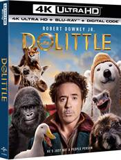 Dolittle Physical Media: 4K UHD Review