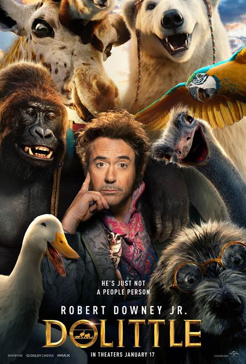 Dolittle movie poster
