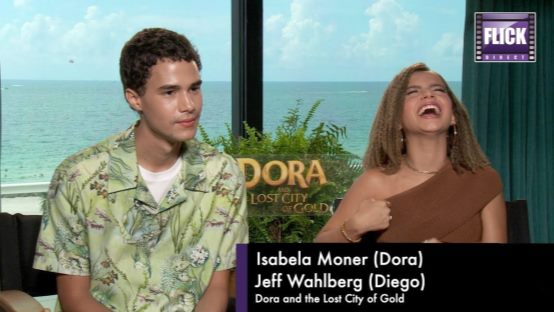 Interview: Isabela Moner and Jeff Wahlberg Talk Dora and The Lost City of Gold on FlickDirect