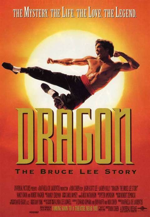 Dragon: The Bruce Lee Story movie poster
