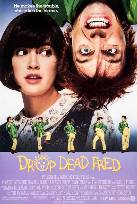 Drop Dead Fred movie poster