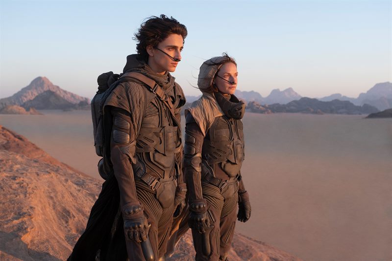 Dune: Part One Courtesy of Warner Bros.. All Rights Reserved.