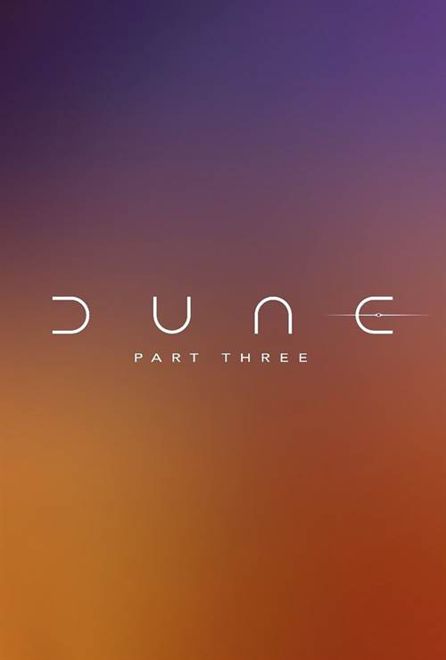 Dune: Part 3 movie poster