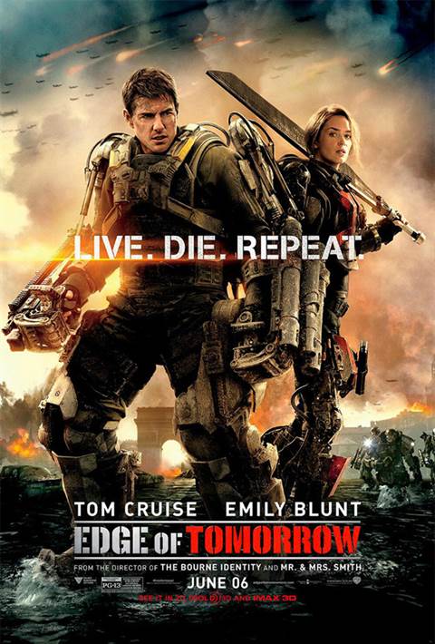 Edge Of Tomorrow movie poster