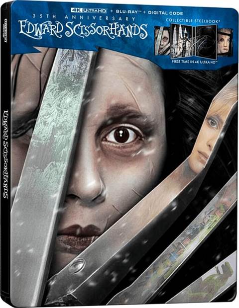 Edward Scissorhands (4K SteelBook) | A Beautifully Sharp Anniversary 4K Review