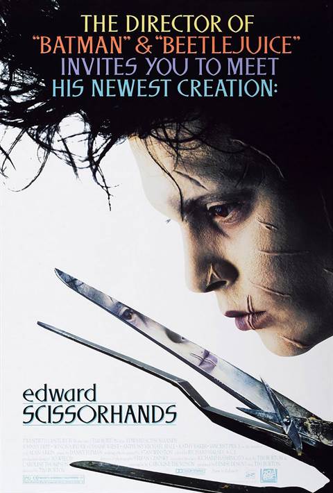 Edward Scissorhands movie poster