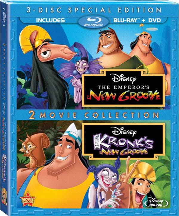 The Emperor's New Groove / Kronk's New Groove: Two-Movie Collection Blu-ray Review