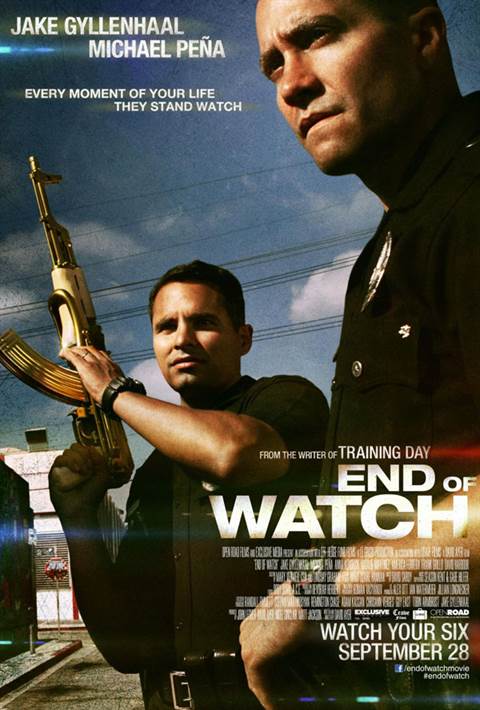 End of Watch movie poster