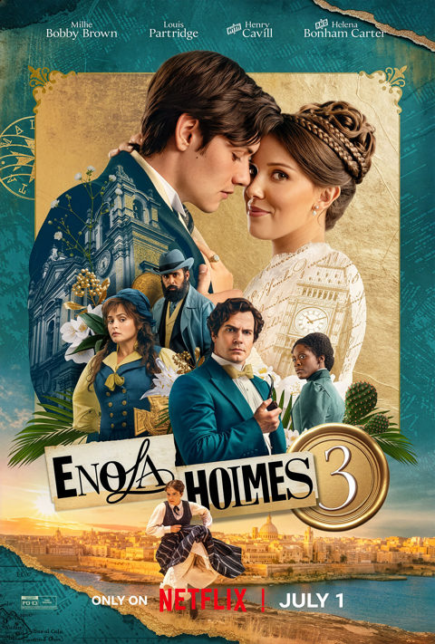 Enola Holmes 3 movie poster