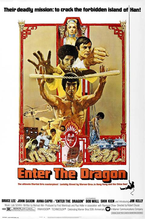 Enter The Dragon movie poster