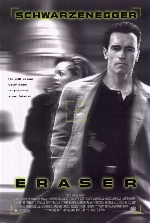 Eraser movie poster
