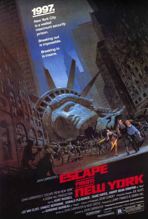 Escape From New York movie poster