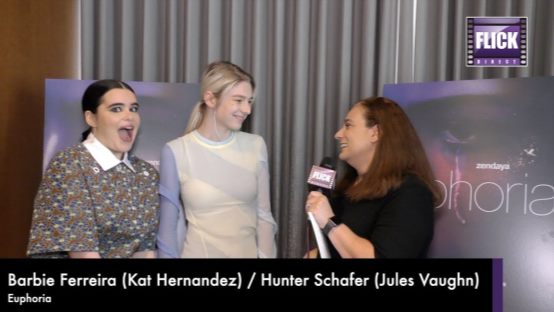 Interview: Euphoria's Hunter Schafer and Barbie Ferreira Speak To Allison Rose on FlickDirect