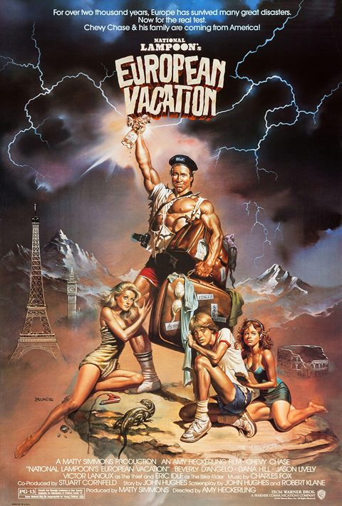 National Lampoon's European Vacation movie poster
