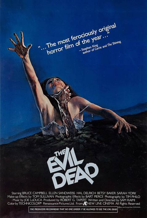 The Evil Dead movie poster