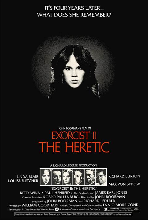 Exorcist II: The Heretic movie poster