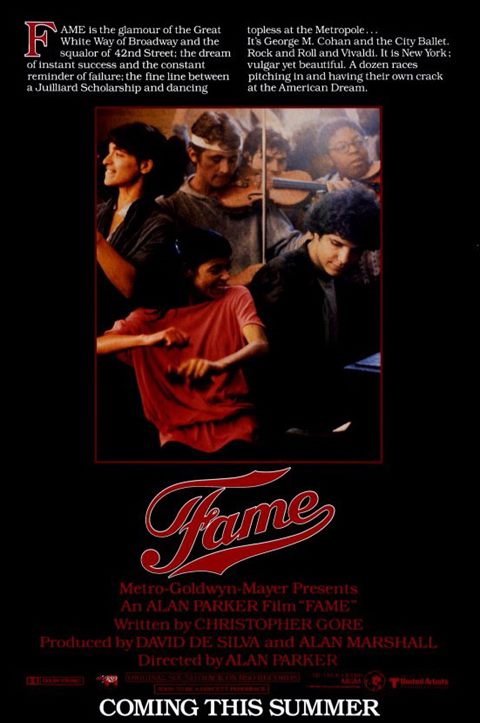 Fame movie poster