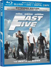 Fast Five Physical Media: Blu-ray Review