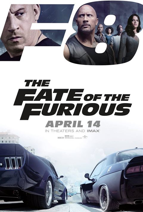 Fate of The Furious movie poster