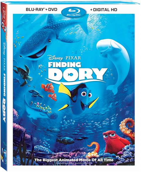 Finding Dory Blu-ray Review