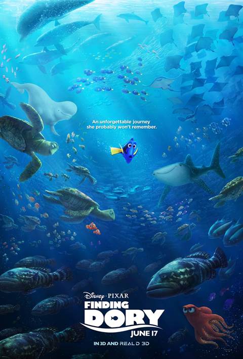 Finding Dory movie poster