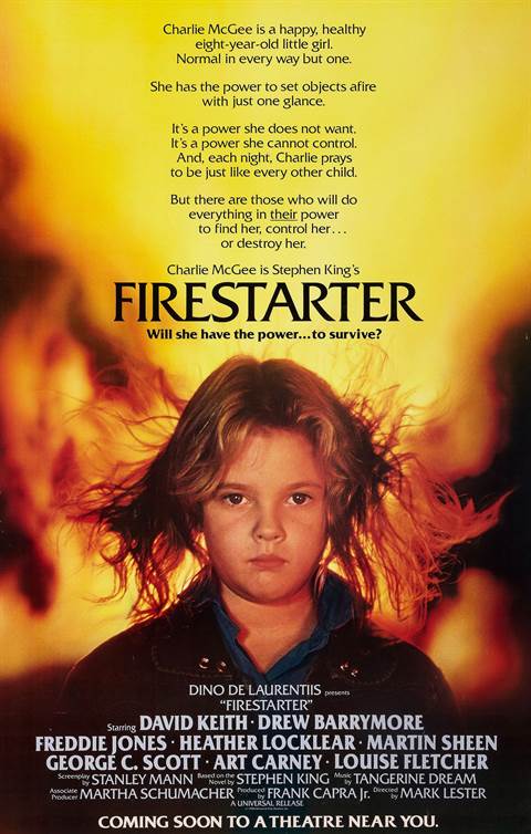 Firestarter movie poster