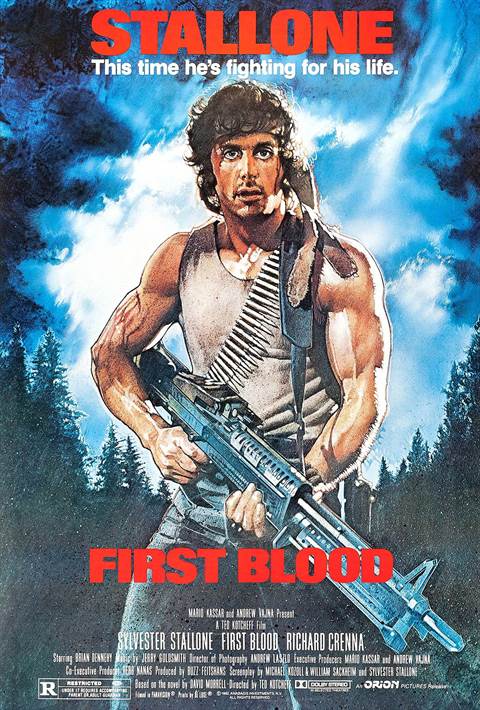 First Blood movie poster