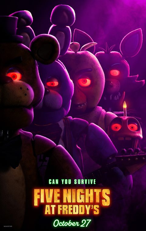 Five Nights At Freddy's movie poster