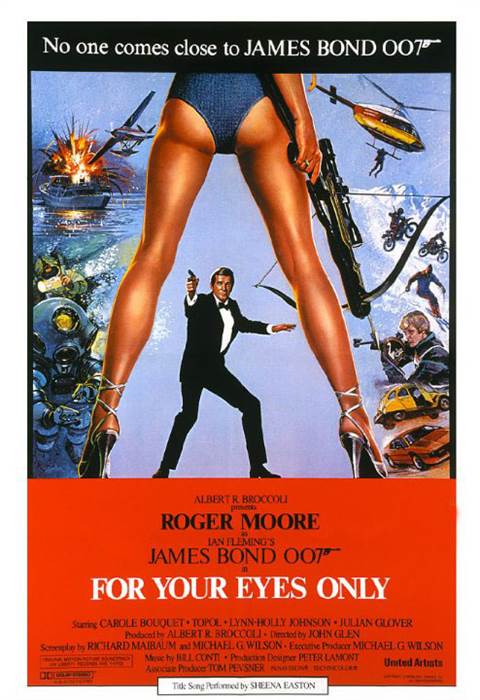 For Your Eyes Only movie poster