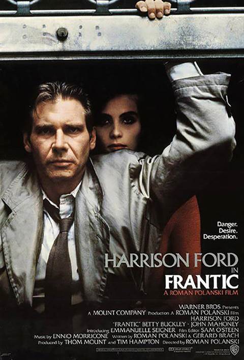 Frantic movie poster
