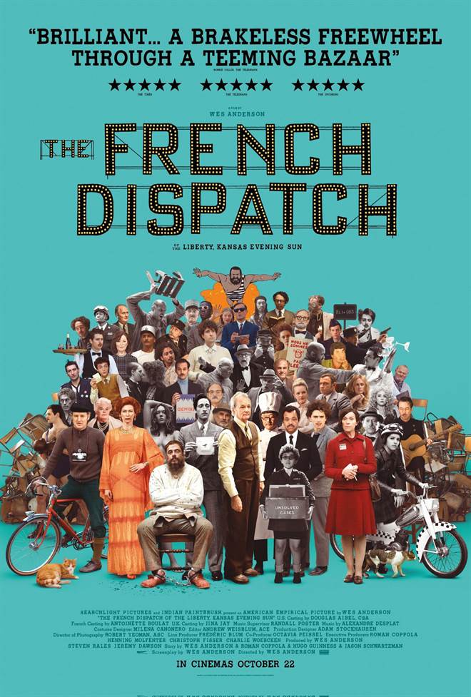 The French Dispatch (2021) Review