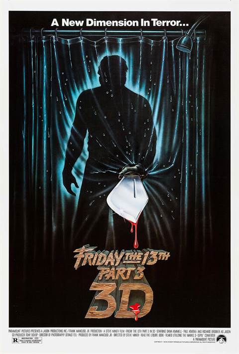 Friday the 13th Part 3 movie poster