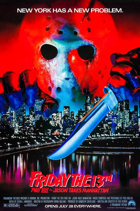 Friday the 13th Part VIII: Jason Takes Manhattan movie poster