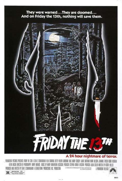Friday the 13th movie poster