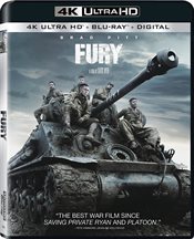 Fury Physical Media: 4K UHD Review