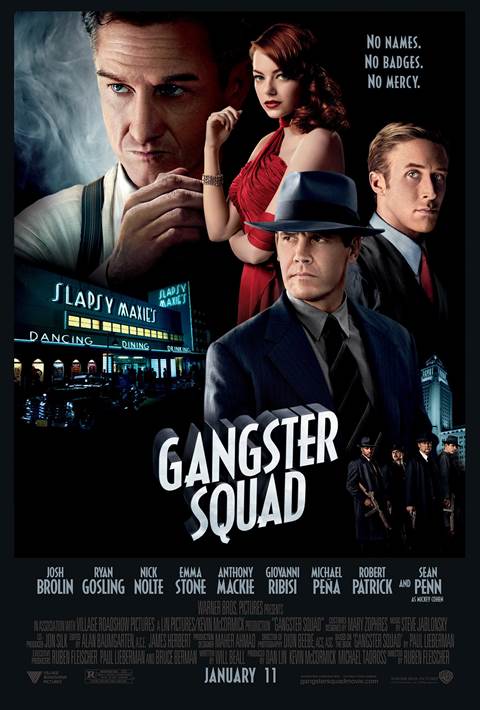 Gangster Squad movie poster