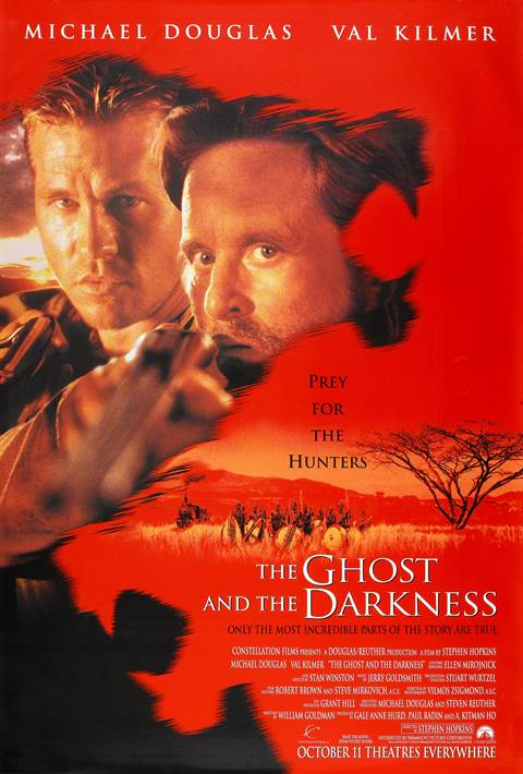 The Ghost and the Darkness movie poster