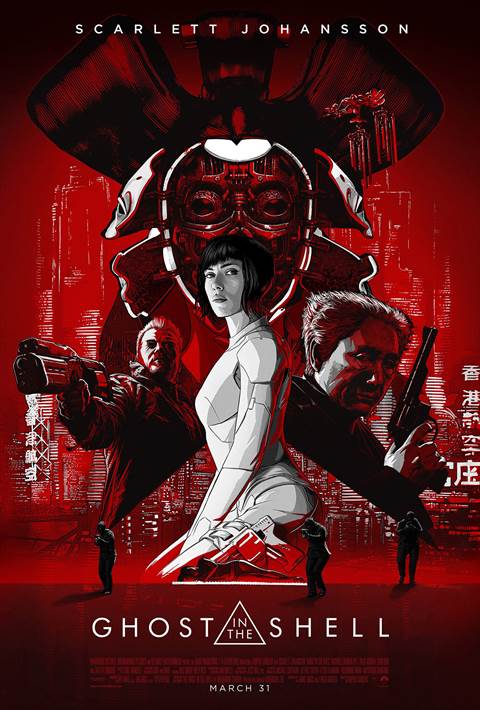 Ghost in the Shell movie poster