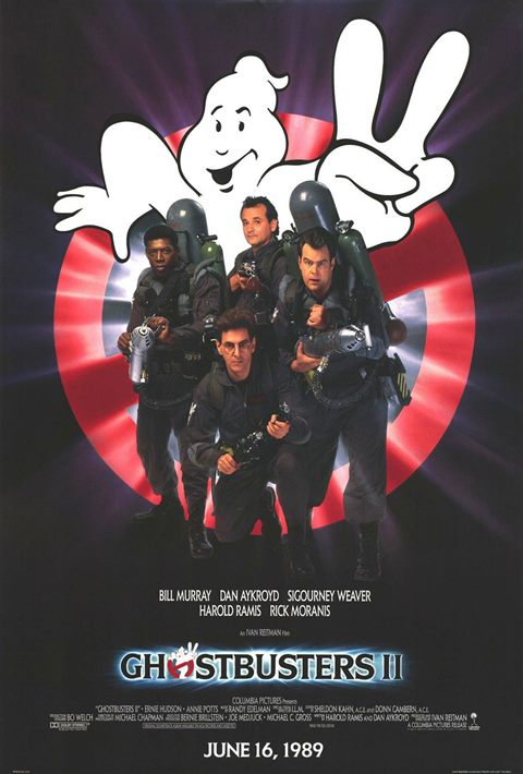 Ghostbusters II movie poster