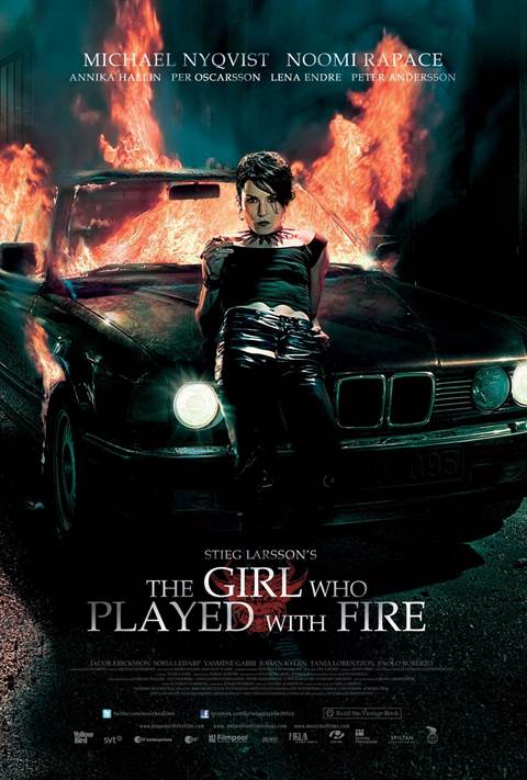 The Girl Who Played with Fire movie poster