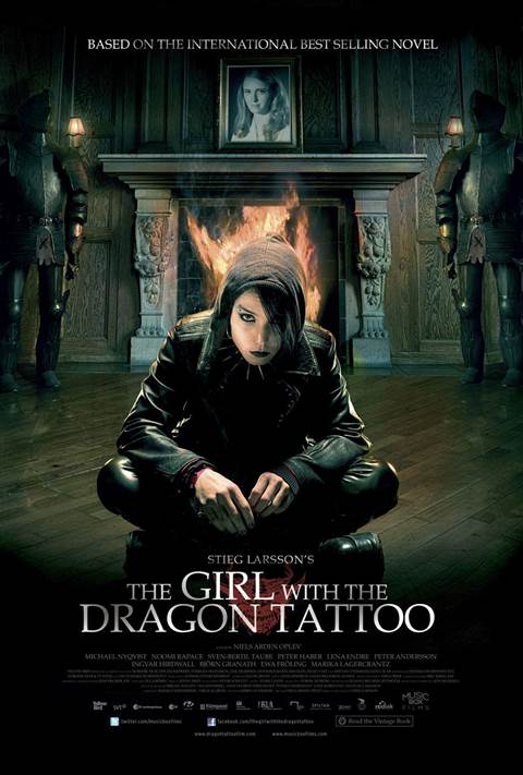 The Girl With The Dragon Tattoo movie poster