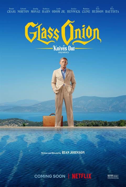 Glass Onion: A Knives Out Mystery movie poster