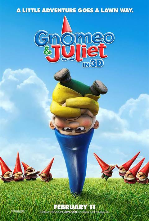 Gnomeo & Juliet movie poster