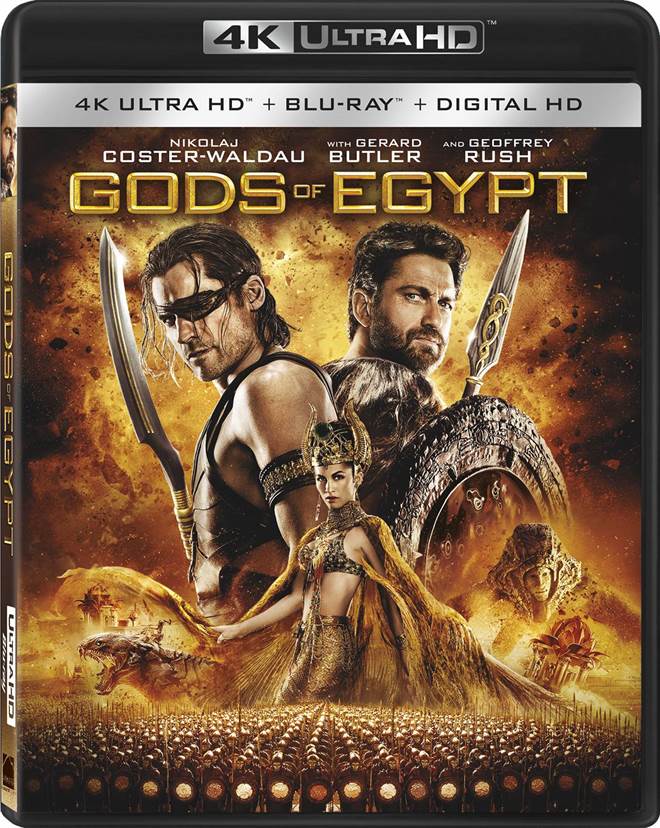 Gods of Egypt (2016) 4K Review