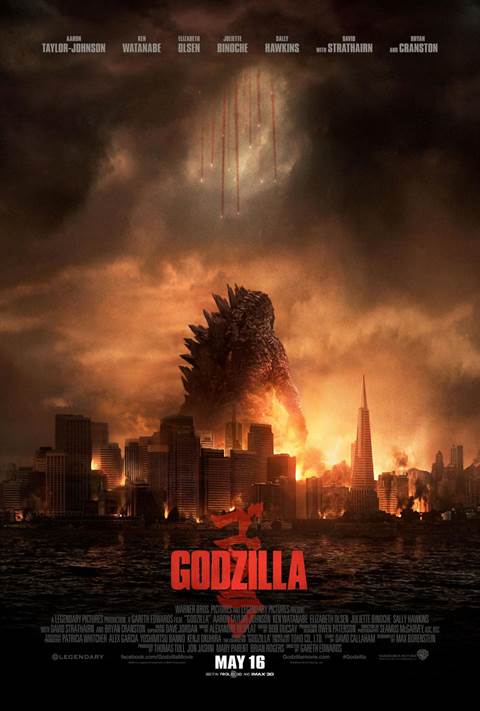 Godzilla movie poster