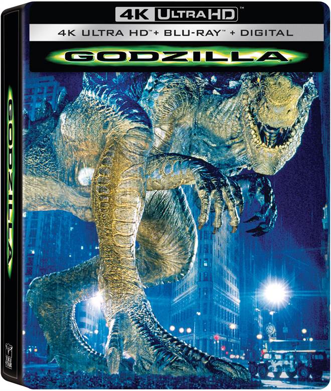 Godzilla (1998) 25th Anniversary 4K Ultra HD SteelBook 4K Review