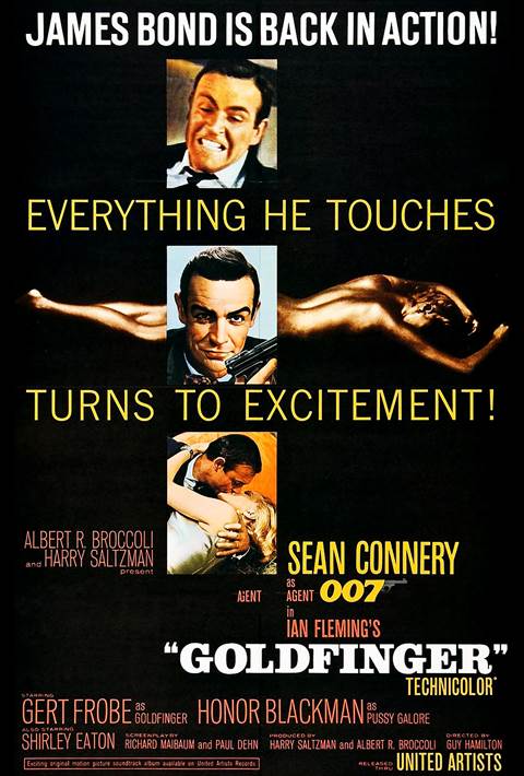 Goldfinger movie poster